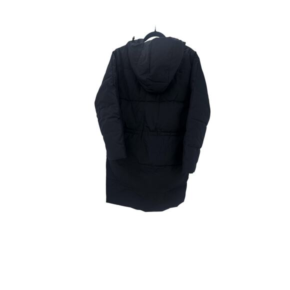 Everlane The ReNew Long Puffer Jacket Long Sleeve Black Size X Large NWT - Picture 9 of 14